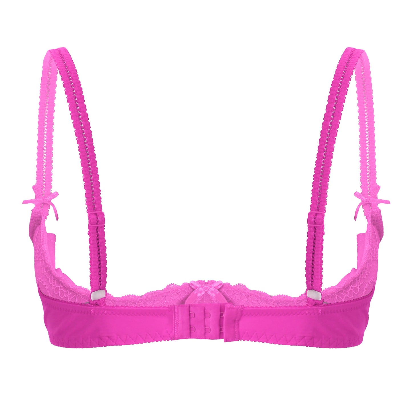 Sutien elegant pentru femei, cu 1/2 cupă, cu întăritură, push-up, dantelă, cu căptușeală, bandană, bretele reglabile, lenjerie intimă, spate cu cârlig, bustieră