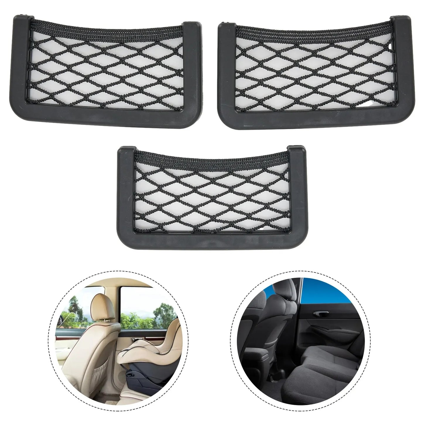 3Stk Universal Organizer Mesh - 3 Teile 30x20 Cm Handy
