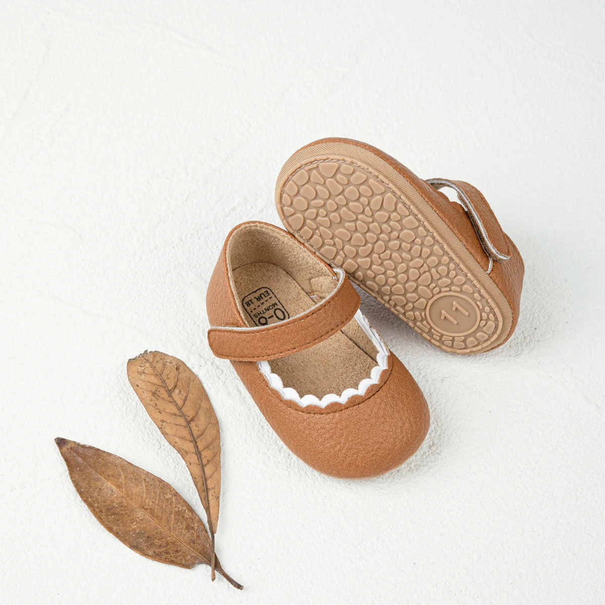 Frühling Herbst Baby Mädchen Prinzessin Schuhe 2025 - Rutschfeste Gummisohle Erste Laufschuhe - Komfortable Kleinkind Ballett Pantoletten
