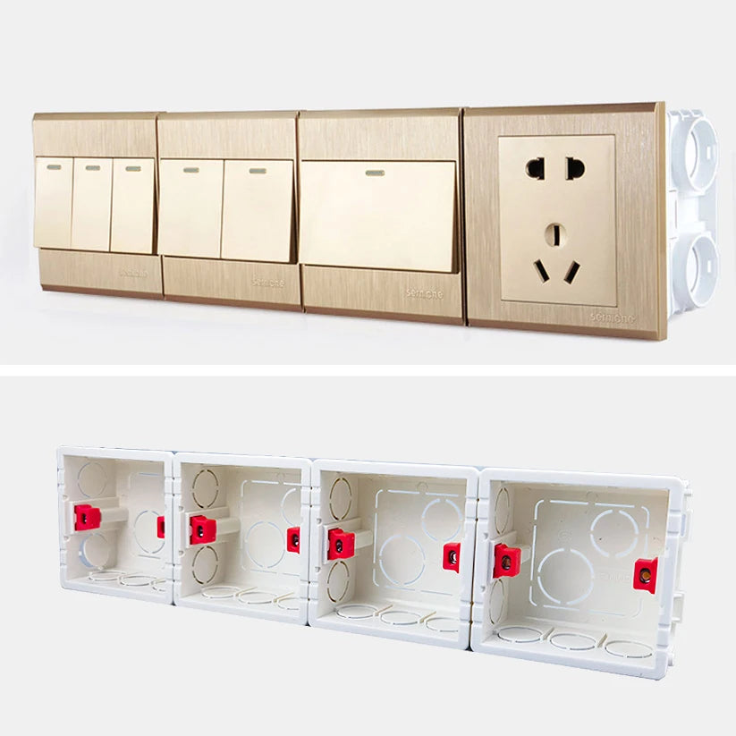 86*86 Fireproof Wall Mount Internal Junction box