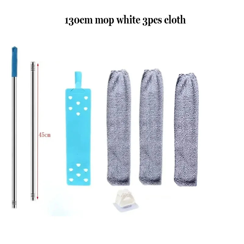 Mătură telescopică HomeClean TB - Microfibră, pliabilă lungă