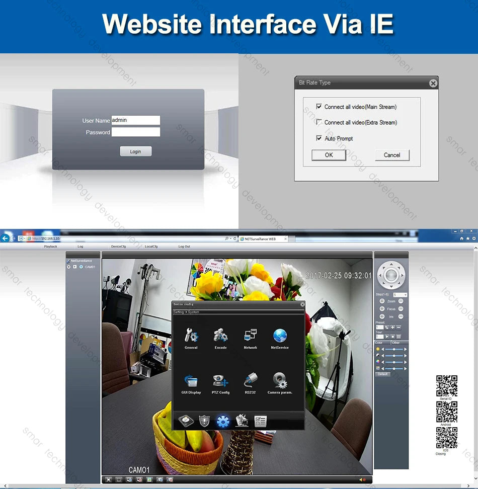 DVR-System 2025: Smar 5 in 1 CCTV Mini DVR TVI CVI AHD CVBS - IP Camera Digital Video Recorder 4CH 8CH 5MP NVR Security Onvif Collection