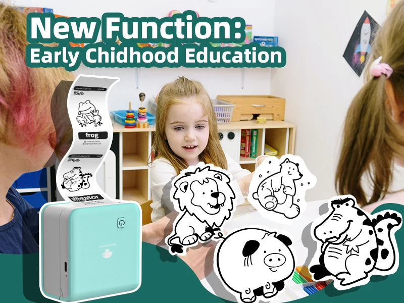 Premium Mini Bluetooth Drucker - 58mm Thermo Akku2000