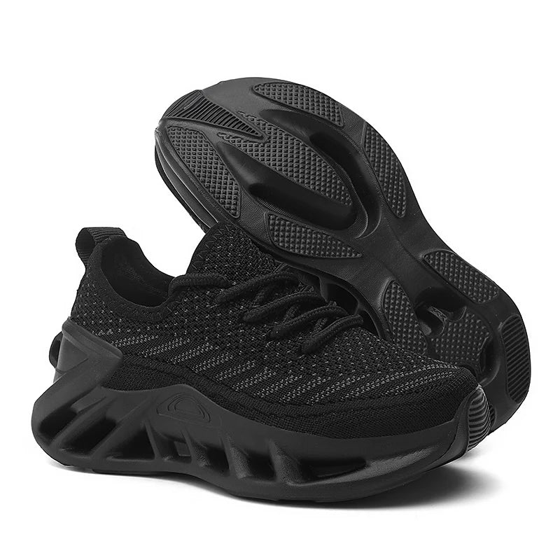 Kinder Schuhe 2025 - Junge Casual Sneakers Platform Komfortabel Schwarz Weiß - Kind Schule Sport Tenis Unisex Sport Schuhe