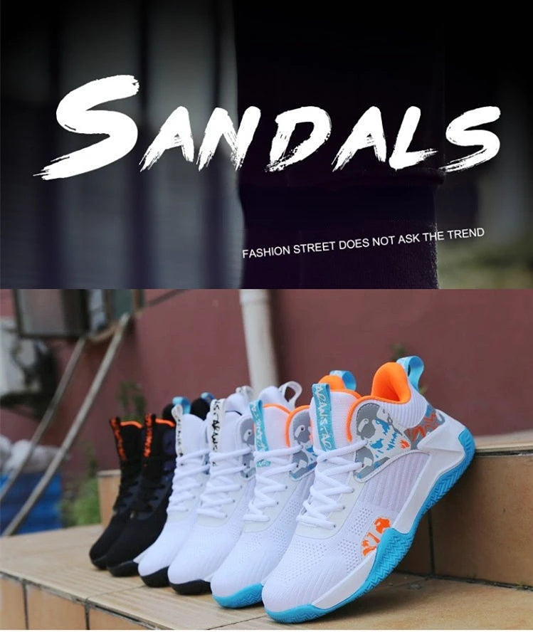 Sneakers Men Casual Shoes Sport Man Autumn NewDurable Shock Absorbing Elastic Shoes Fashion Sport Running Shoes Basketball Shoe