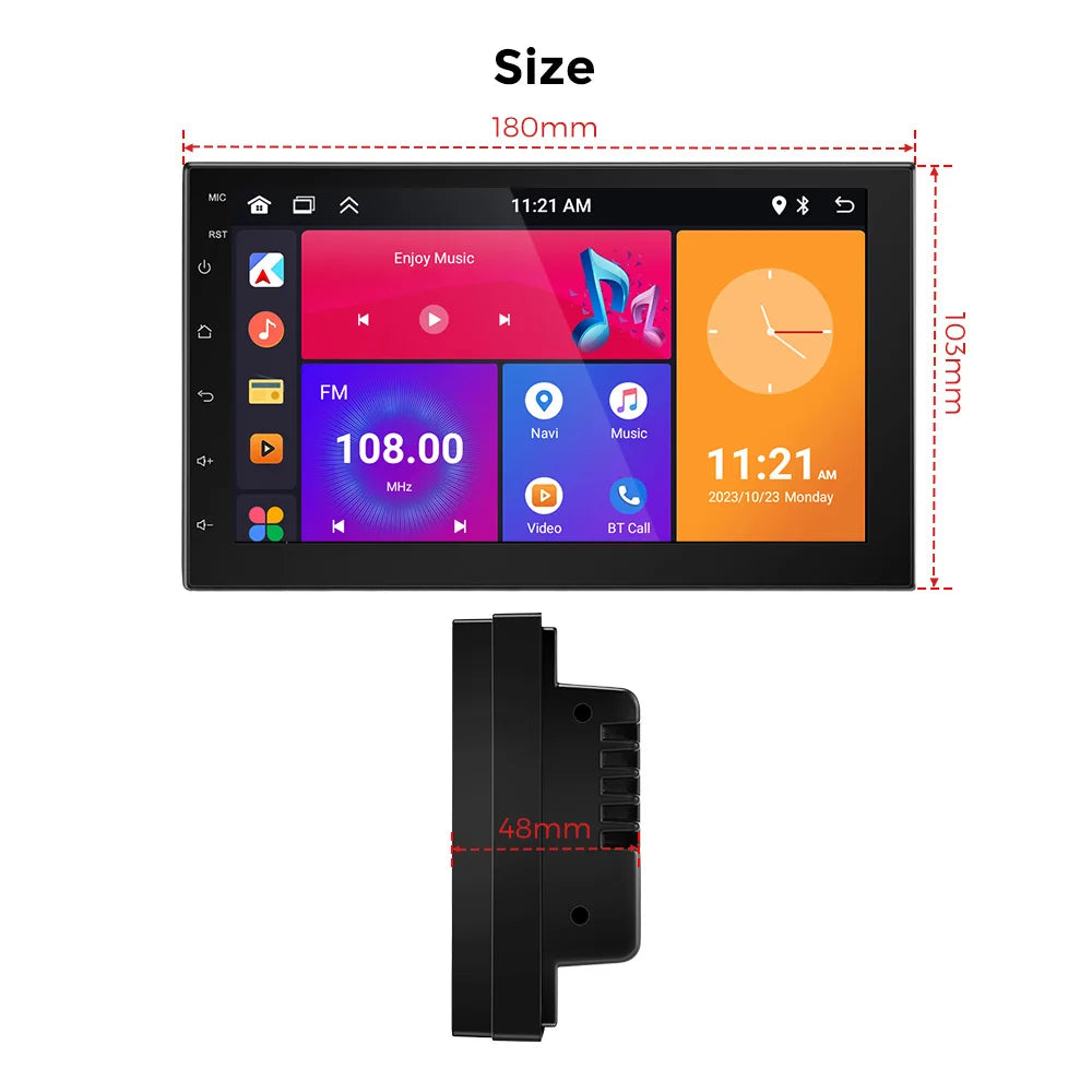 Android 13 Autoradio CarPlay 2025