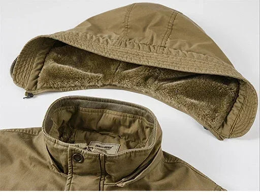 Casaul Parka Abnehmbare Kapuze - Größe M Füllung Baumwolle