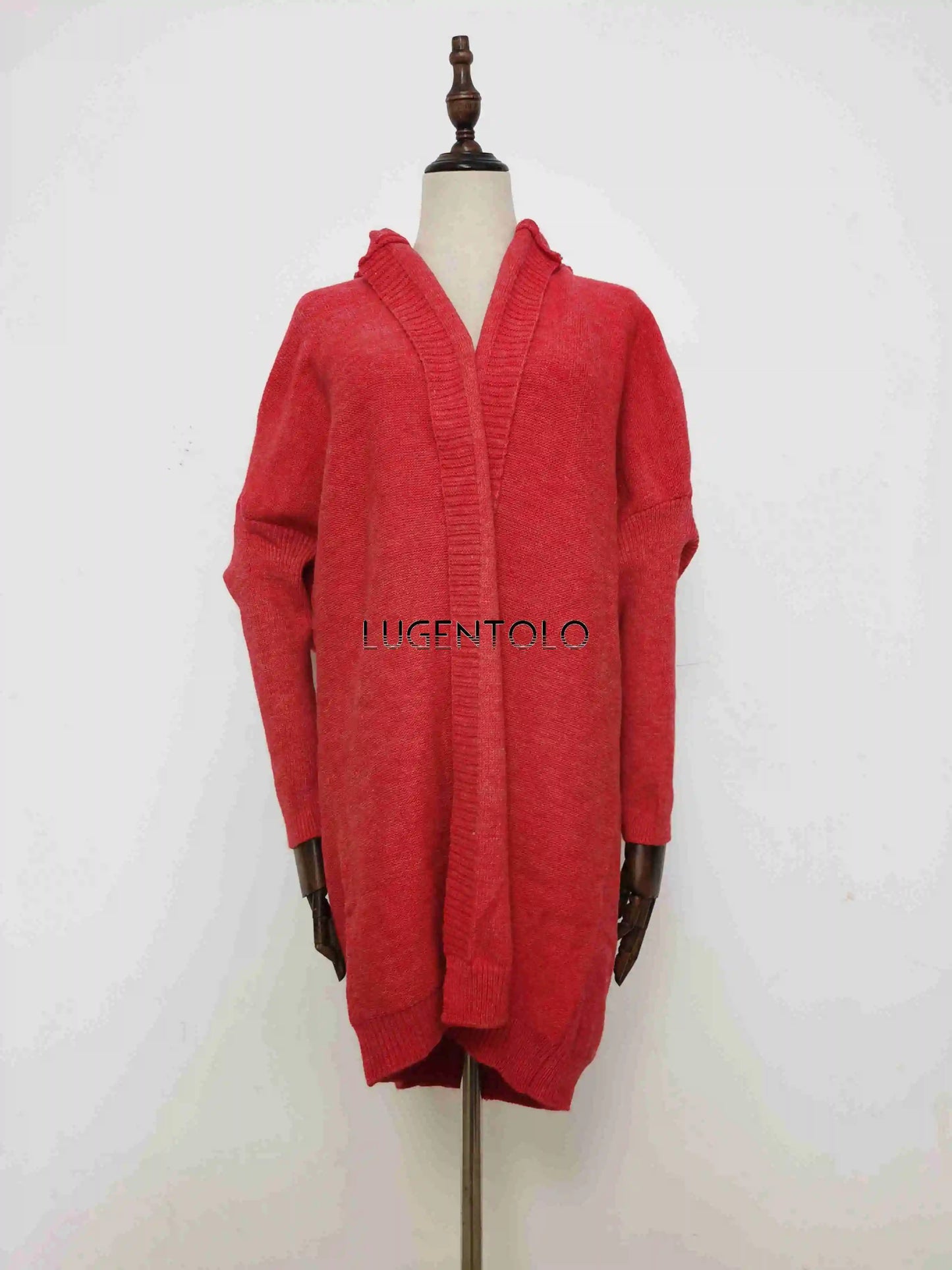 KapuzenPullover Fledermaus-Form - OneSize, 3/4-Ärmel, Stretch