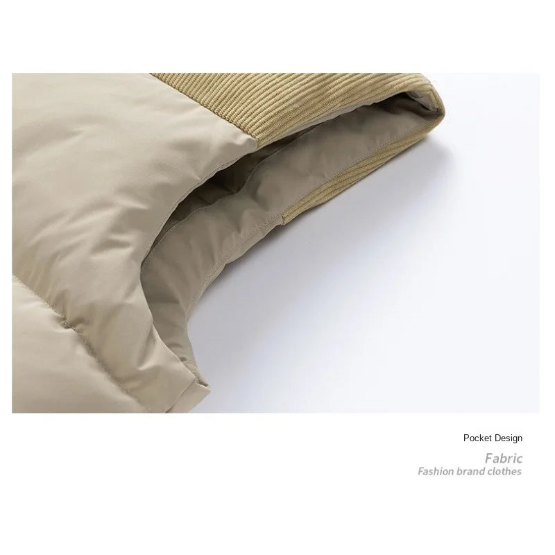 JEEP SPIRIT Herren Stehkragen Weste - Größe Regulär, Material Baumwolle, Gewicht Leicht