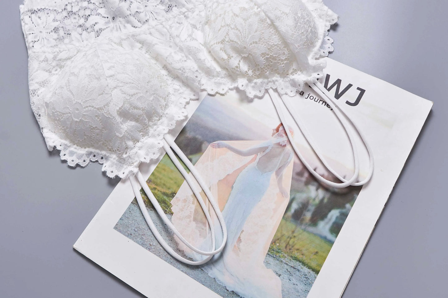 Sutien push-up pentru femei 2025 - Sutien modelator din dantelă fără armătură, cupă întreagă, mărime mare