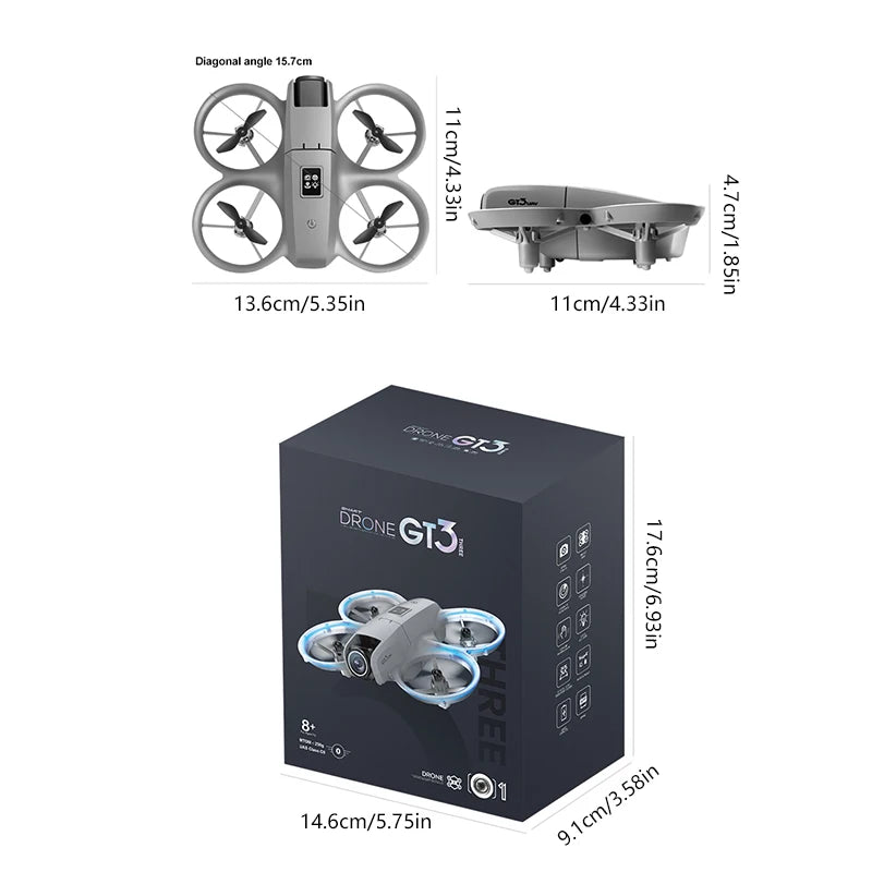 Drohne 2025: Xiaomi Original GT3 8K 5G GPS - Professional HD Aerial Photography Dual Camera Quadcopter Collection