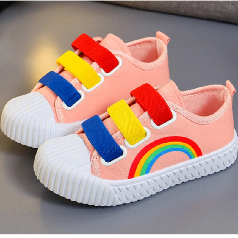 Kinder-Canvas-Schuhe 2025: Fashion-Hook Casual - Toddler Walking Collection