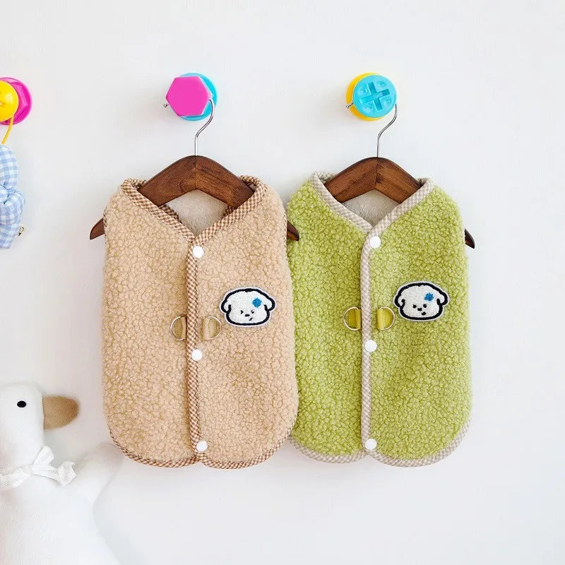 DOGGYZSTYLE Solid Fleece Vest - Größe Material Wärmegrad