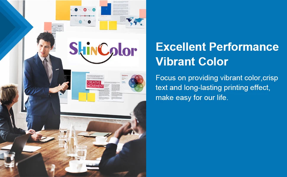 ShinColor HP 67XL Ink Cartridges HP Deskjet 2700 ink cartridge for Envy Series 4200 6020 6030 6400 6430