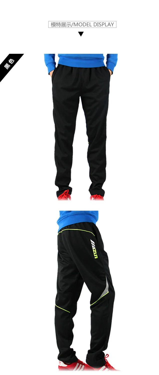 Tracksuit Striped Sweatpants Men Spring Summer Thin Joggers Breathable Training Football Basketball Quick Dry Sports Trousers