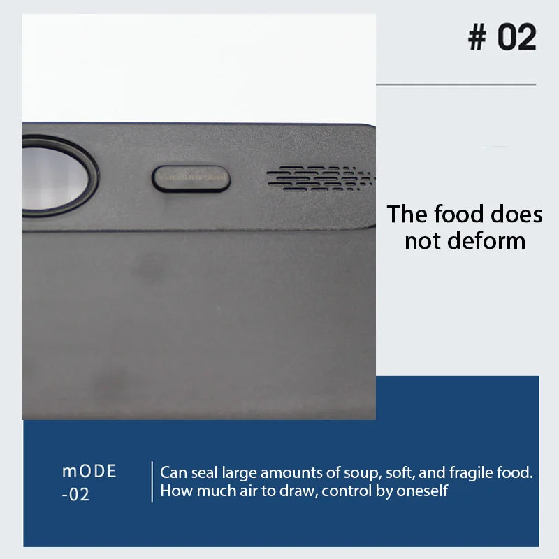 Food Vacuum Sealer 220V Automatic Packaging Machine Household Food retain freshness Fast Vacuum Sealing With 10pcs Package Bags