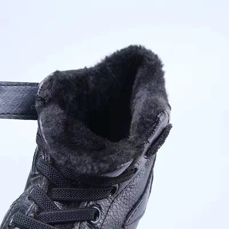 Kinderschuhe 2025: Mom Susy Baby Boy Girl Casual Shoes Child Leather - Sneakers Soft Flat High Waterproof White Black Red Kids Boot Chaussure Enfant Collection