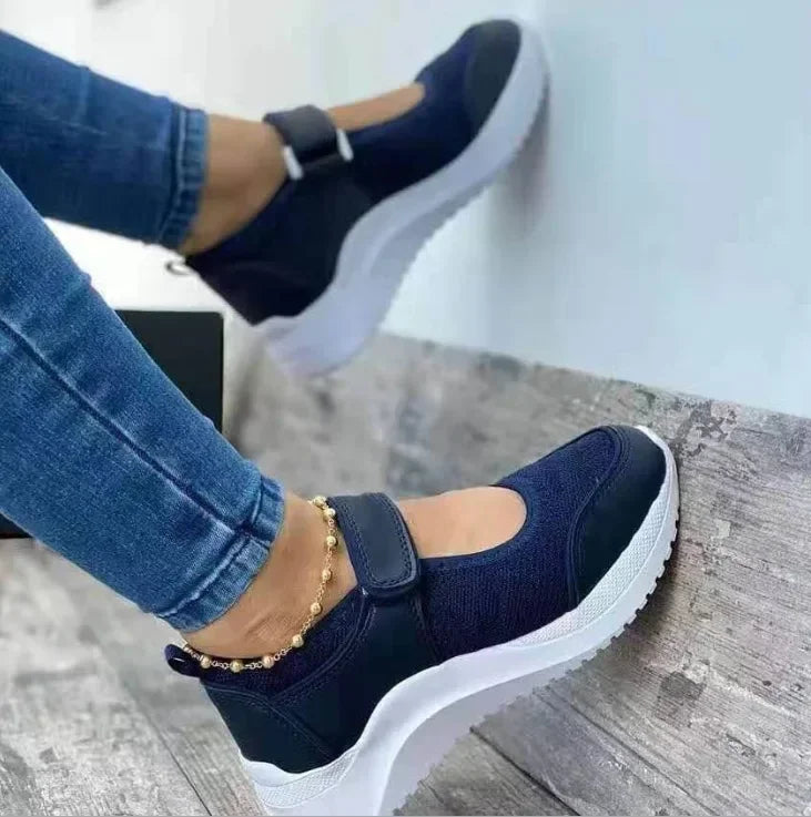 Keilschuhe 2025: YBQJOO 2022 New Casual Classic Wedge Shoes Women - Summer Fashion Elegant Platform Sneakers Female Comfortable Walking Shoes Ladies Collection
