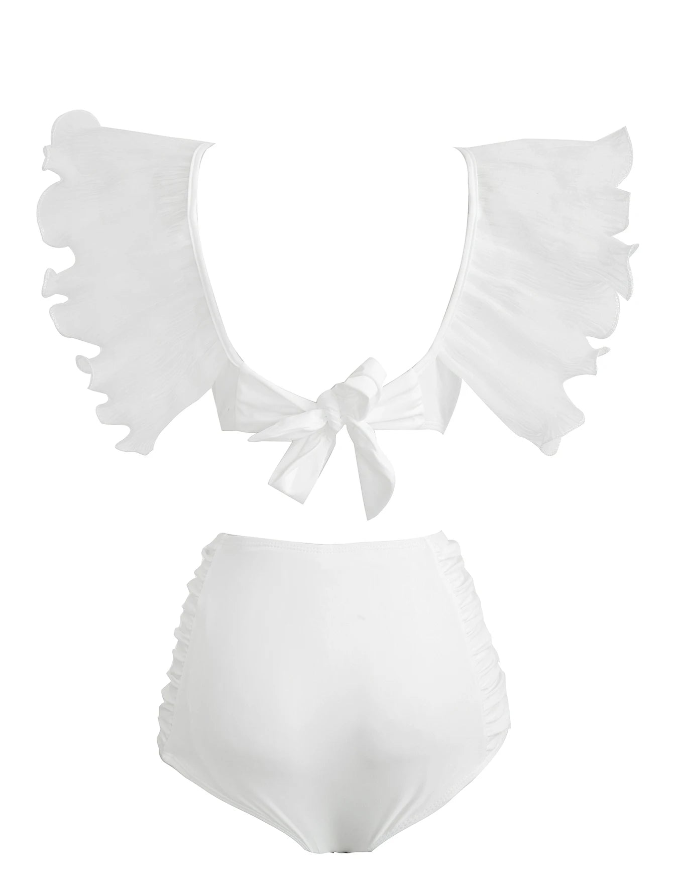 High Waist Schwimmbekleidung Frauen Schwimmanzug 2025 - Ashgaily Elegant Beach Fashion