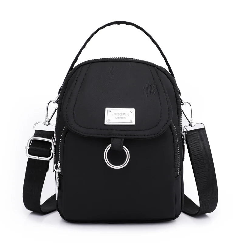 Women's crossbody bag with adjustable shoulder strap, zipper closure, lightweight and fashionable, suitable for daily use, casua