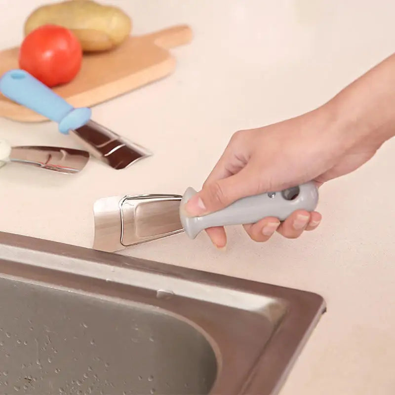 Edelstahl Gefrierschrank Schaber Enteiser Werkzeug Tragbar Kühlschrank Eis Reinigung Schaufel Haushalt Entfrostung Gadget Küche Zubehör