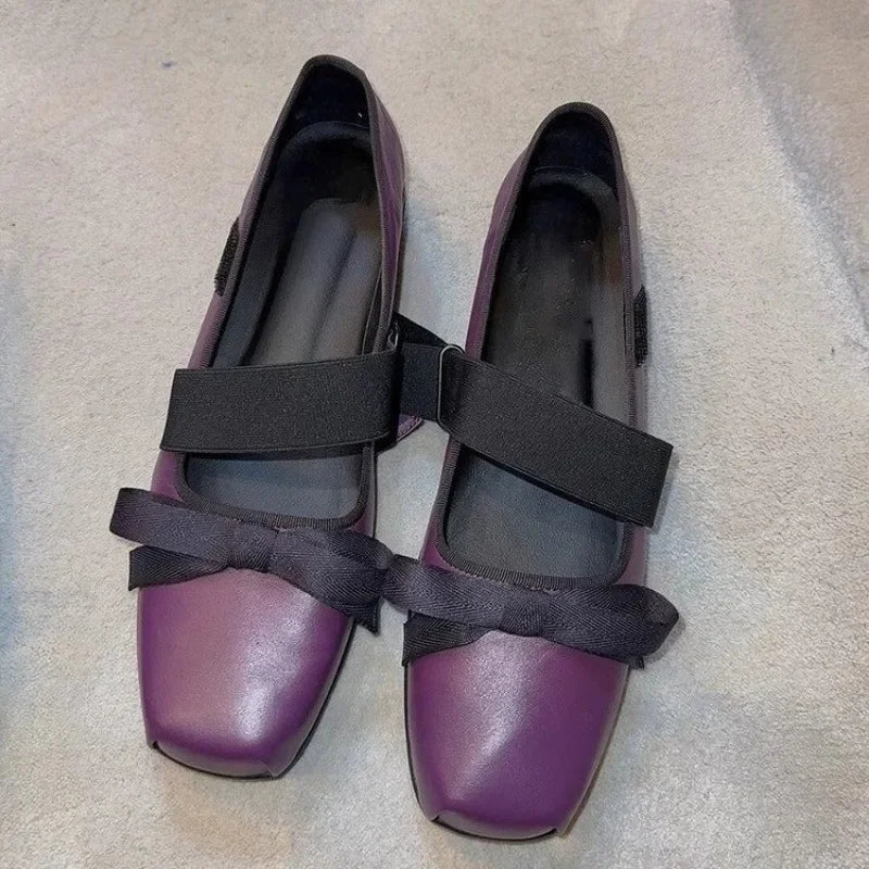 Women's Ballet Flats Shoes Woman Spring Summer 2024 Casual Sneakers Sandals Fashion Sabot Barefoot Ballerina Comfortable Elegant