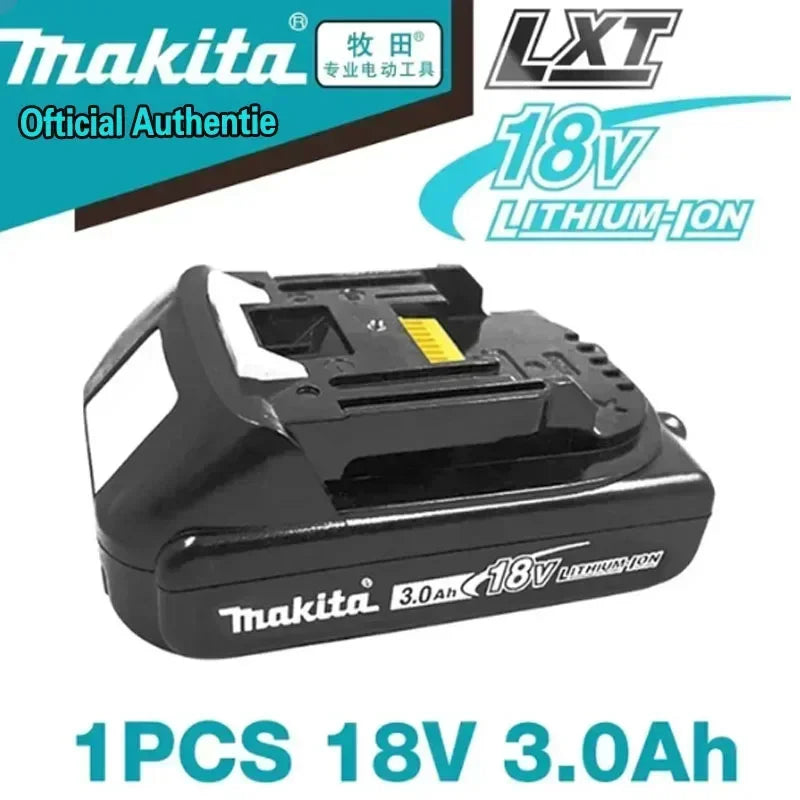 Batería Makita genuina de 18V, batería de herramientas eléctricas recargable de 6Ah, 18V makita con reemplazo de iones de litio