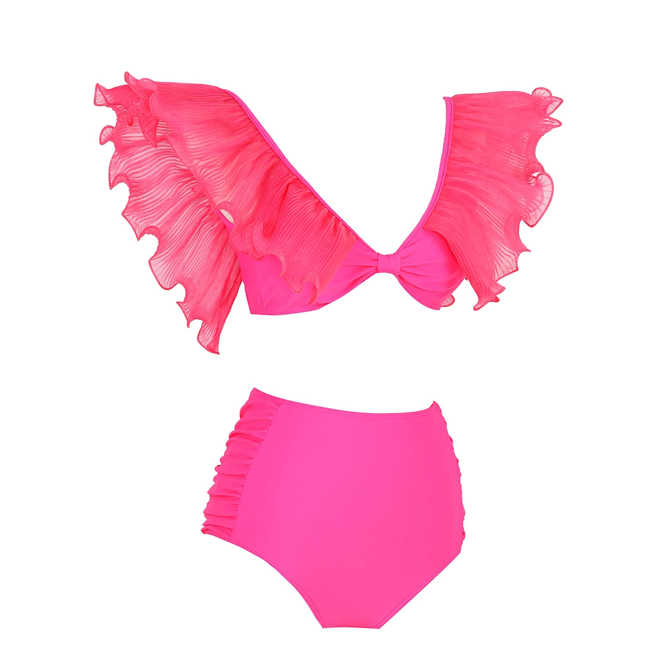 High Waist Schwimmbekleidung Frauen Schwimmanzug 2025 - Ashgaily Elegant Beach Fashion