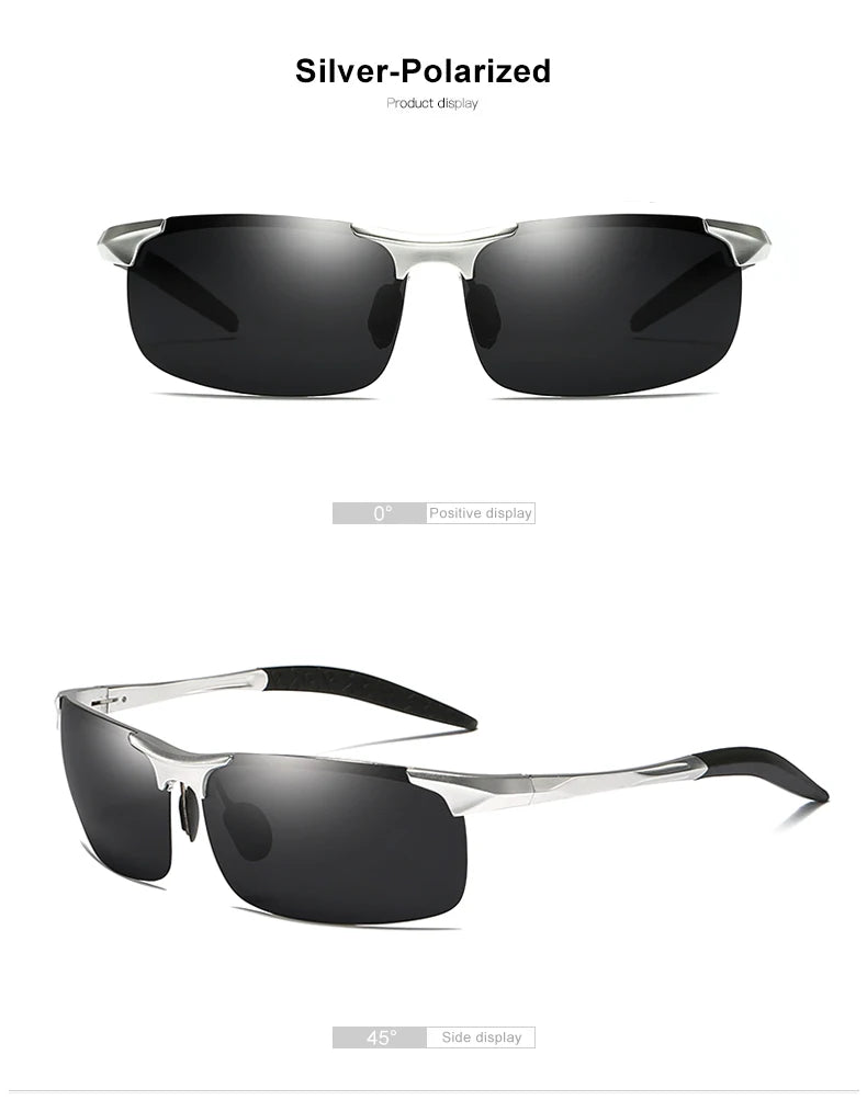 CLLOIO Aluminum Photochromic Sunglasses