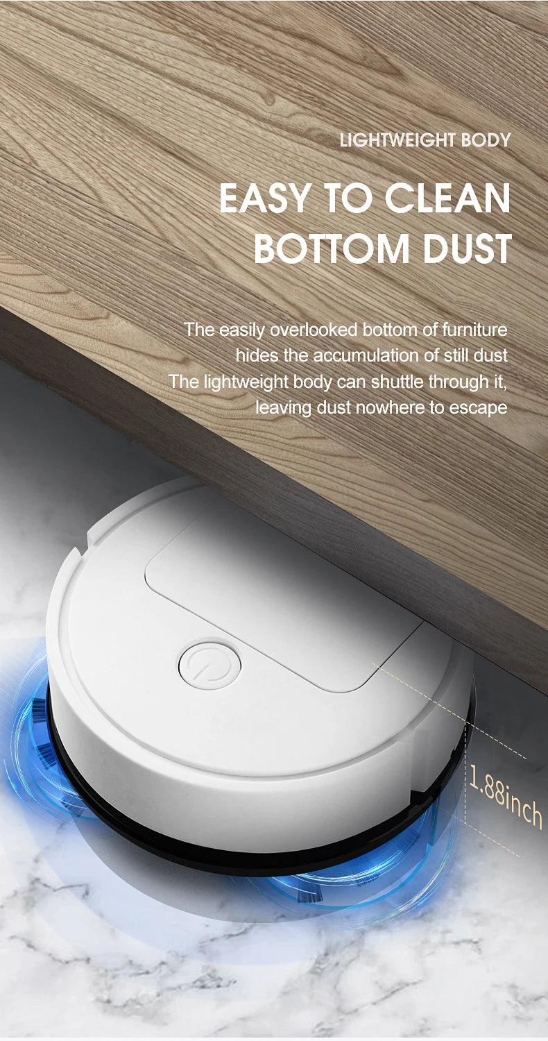 Integrated cleaning robot, smart vacuum cleaner, three-in-one home sweeping and mopping robot, fully automatic vacuum cleaner