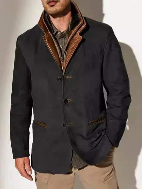 Maden Retro Schwergewicht Jacke Baumwolle - Khaki L/XL