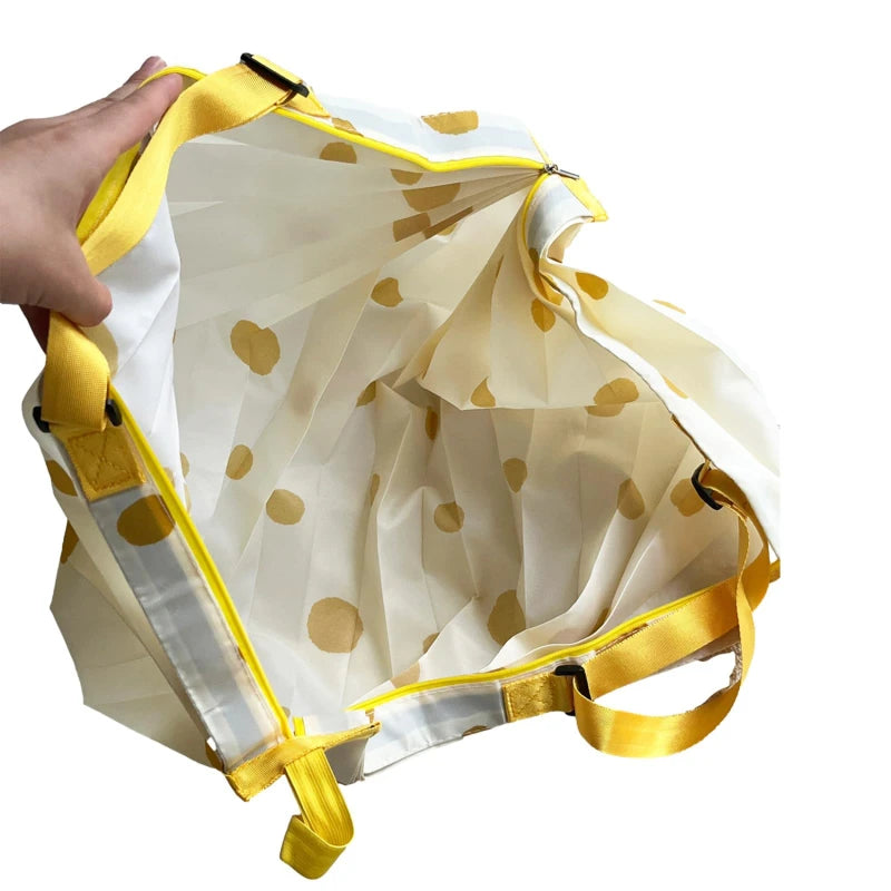 Foldable Shopping Bag Waterproof Travel Portable Storage Bag Beach Bag Supermarket Grocery Shopping Bag