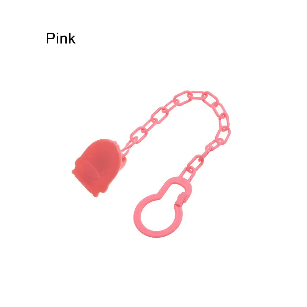 Cartoon Animal Baby Pacifier Clips Baby Pacifier Clip Chain Newborn Dummy Pacifier Chain Clip Holder Baby Pacifier Chain