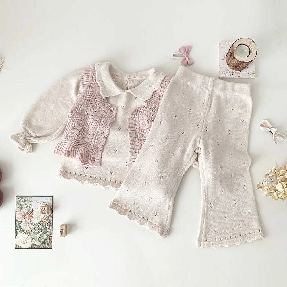 YSUBESTCN S22399 Koreanischer Strickset - Größe Baumwolle