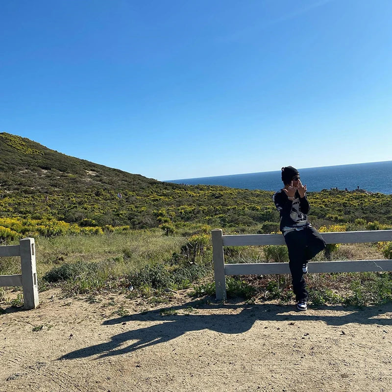 HIZILENTCN Oversized Pullover O Neck - Größe XL Polyester