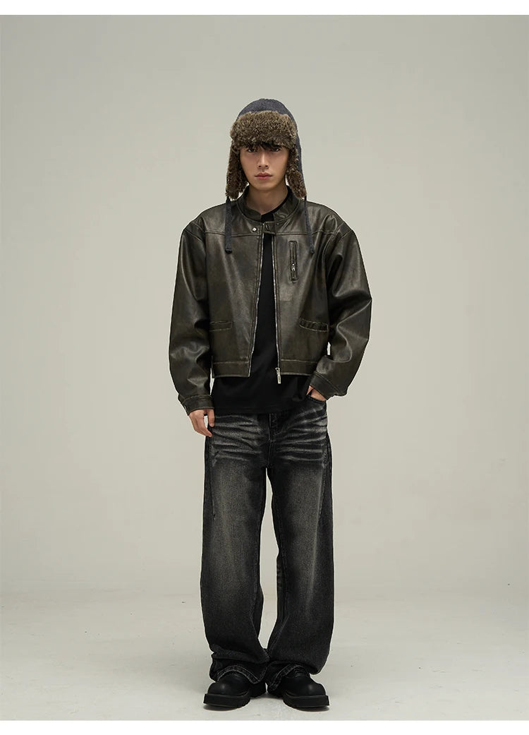 Guangdong Jeans Streetwear Stil - Shorts Denim Loose Herren