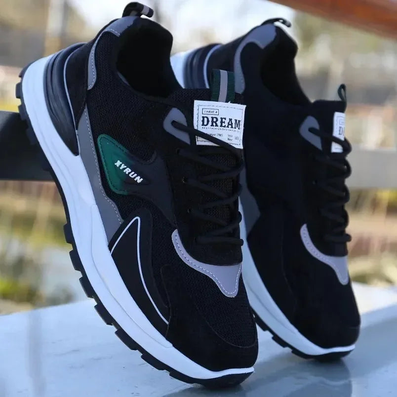 Men's Shoes Fashion Mens Sneakers 2024 Autumn New Brand Design Comfortable Soft Soled Men Running Shoes Tenis Masculino