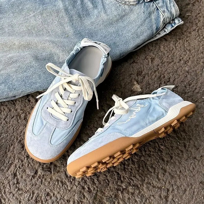 Sneakers Flat Women Footwear Sports Ladies Shoes Lace Up Luxury A On Offer Urban Young On Sale And Low Price Light New In Spring