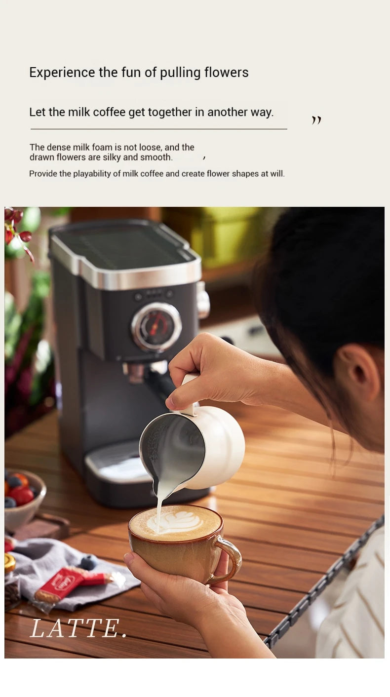 Italienische Kaffeemaschine 2025: 20Bar Espresso-Automat - Premium Barista Collection