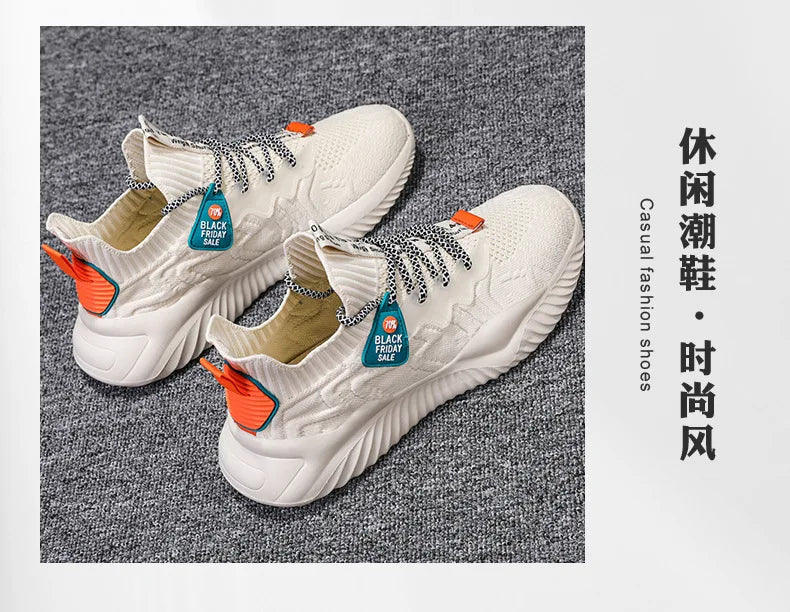 Tenis Men Sneakers Running Mens Casual Shoes Luxury Sneakers Trainer Race Breathable Shoes Fashion Mesh Loafers Shoes for Men