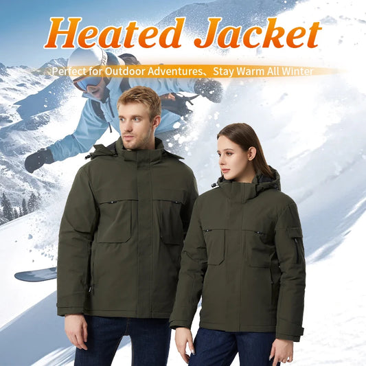 TODWARM 5588 beheizte Jacke Herren USB - 10000mAh 5V L