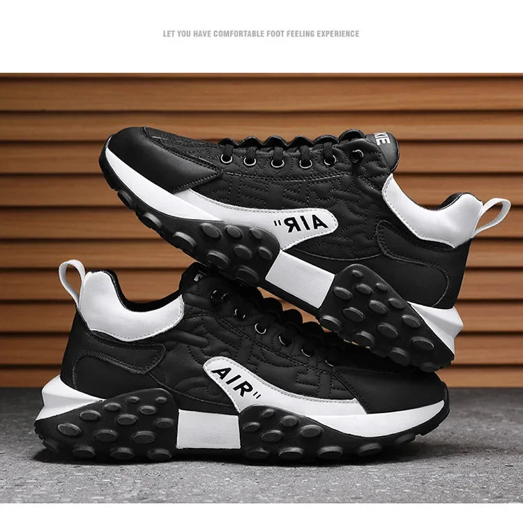 Men Shoes  Cross Border Platform Rubber Men's Sneaker Summer Men Sneakers Non-Slip Male Tennis Shoes Gym Running Sports Shoes