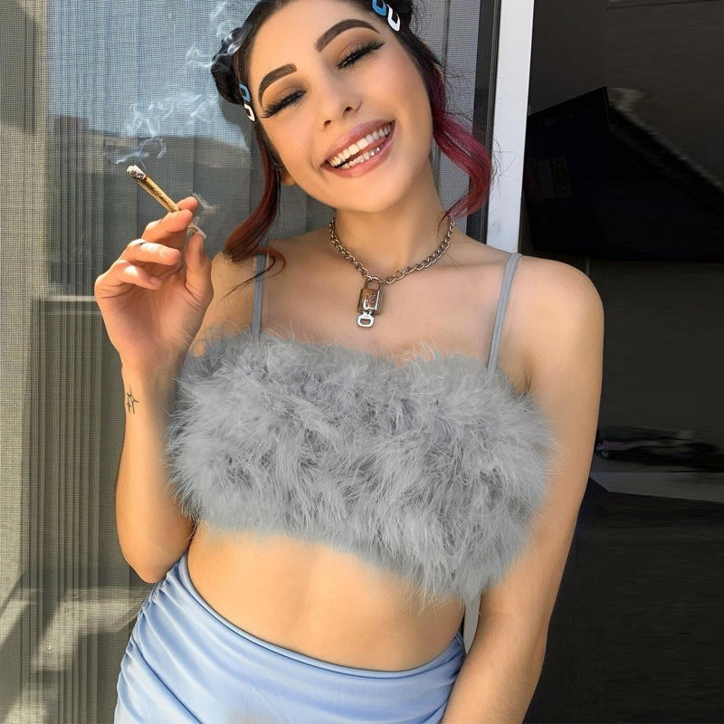 Hop Tops For Women Edgy Clothes Y2k Acceseeories Mini Camis Cute Pink Top Tube elegant Streetwear Ropa Mujer Various Color Camison