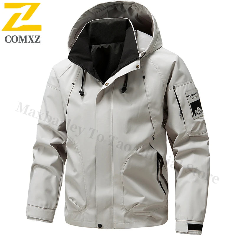 Gorpcore Regenjacke Regenfest - Winddicht Wasserfest Gr XL