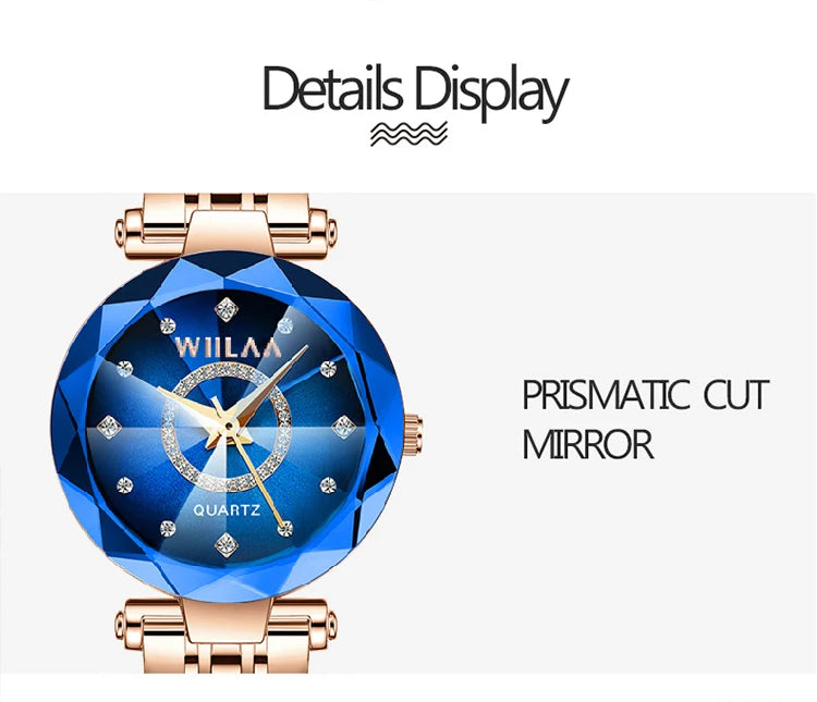 Damen-Uhr 2025: Luxury-Brand Top-Rhinestone - Gold Clock Collection