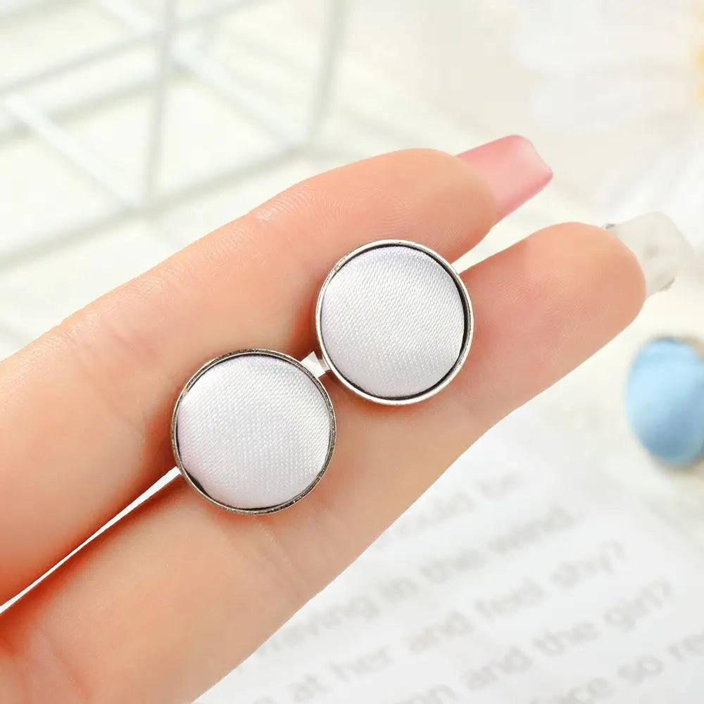 Manschettenknöpfe 2025: High Quality Novelty Stylish Plain Round Wedding - Mens Cufflinks Clothes Buttons Shirt Cuff Links Apparel Collection