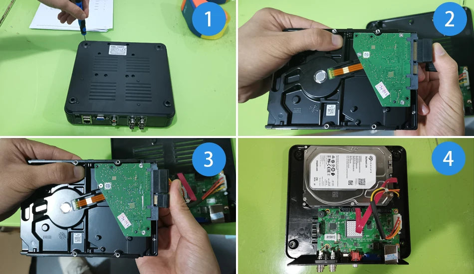 DVR-System 2025: Smar 5 in 1 CCTV Mini DVR TVI CVI AHD CVBS - IP Camera Digital Video Recorder 4CH 8CH 5MP NVR Security Onvif Collection