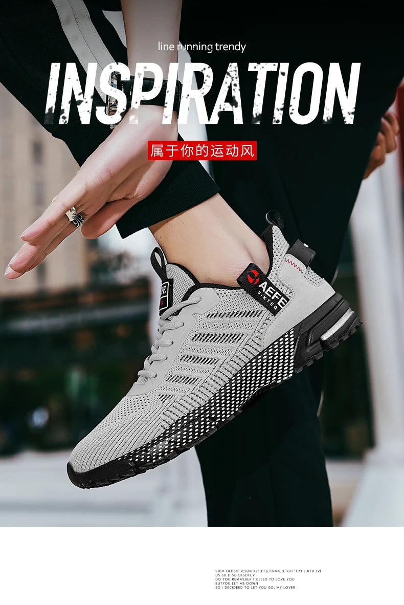 Herren-Laufschuhe 2024: MAEDEF Neue 2024 Männer Laufen Schuhe Atmungsaktiv Outdoor Sport Schuhe Leichtgewicht Sneaker für Männer Komfortabel Athletisch Training Fußbekleidung Kollektion