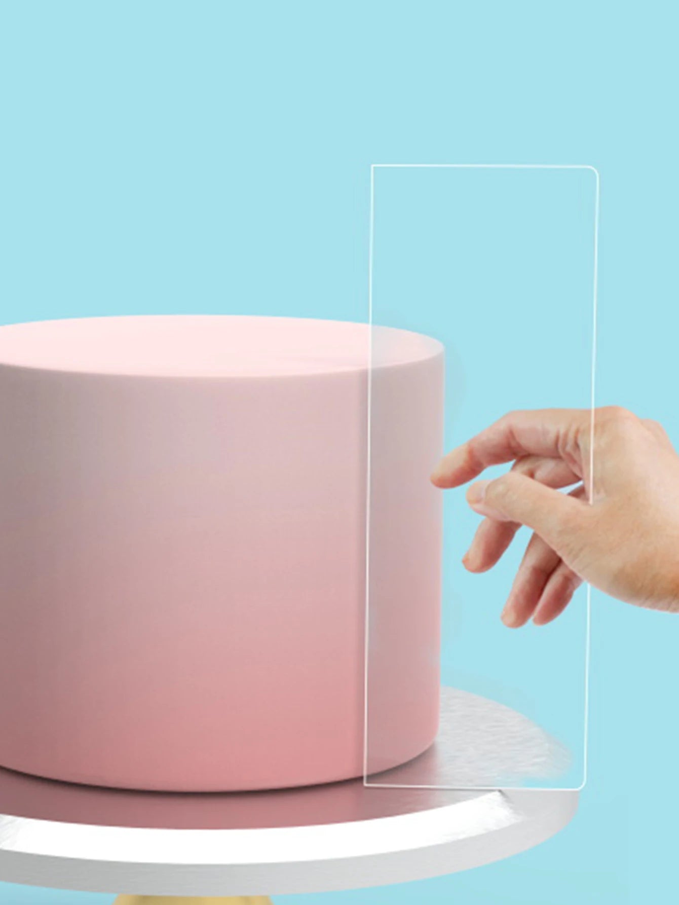 ALICAKE Acrylspachtel Transparent Dekorieren - 20 cm 30 cm