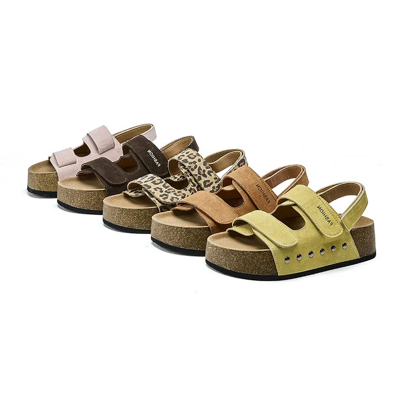 Women Sport Platform Sandals Flats Summer Shoes 2025 New Fashion Brand Open Toe Shoes Causal Slippers Sneakers Mujer Sandalias